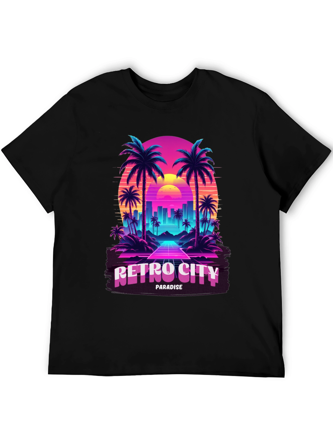 Retro City Paradise T-Shirt