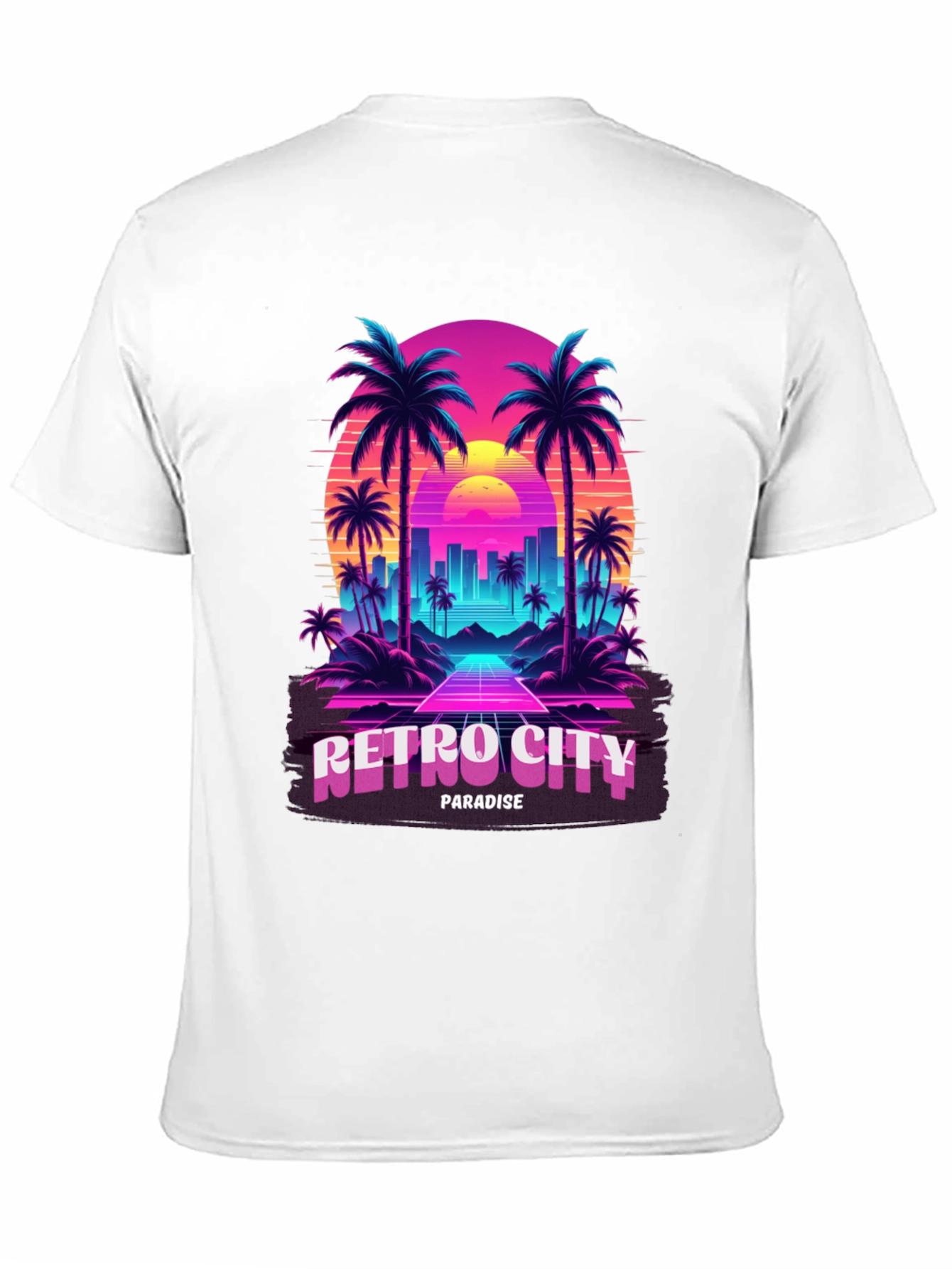 Retro City Paradise T-Shirt