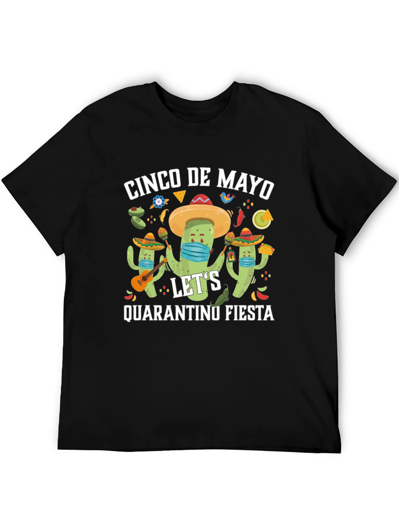 Cinco De Mayo Quarantine Fiesta T-Shirt