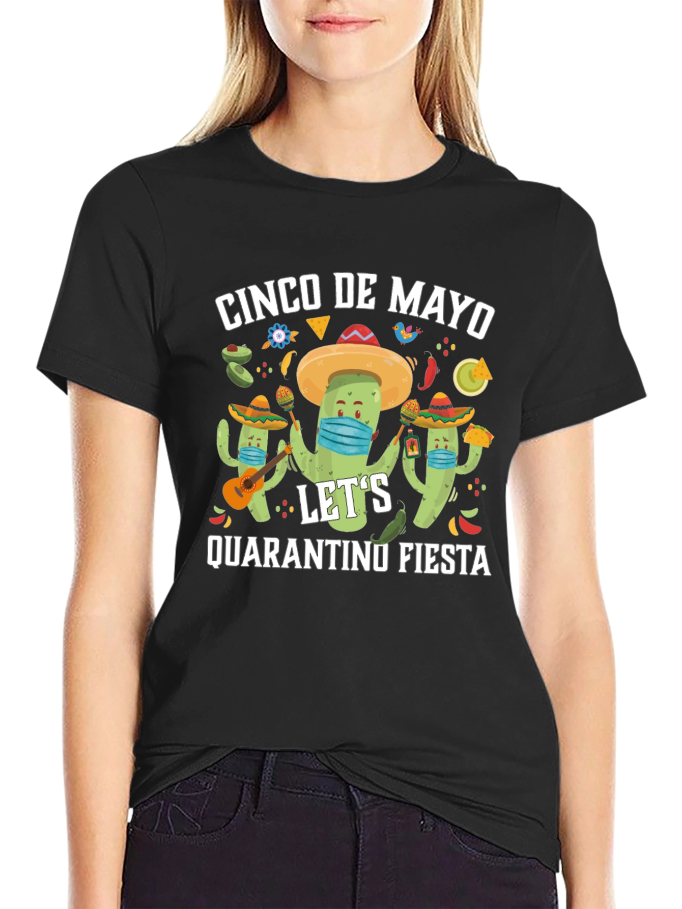 Cinco De Mayo Quarantine Fiesta T-Shirt