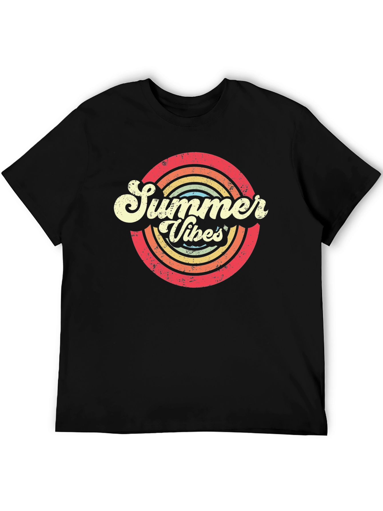 Summer Vibes Retro Graphic T-Shirt