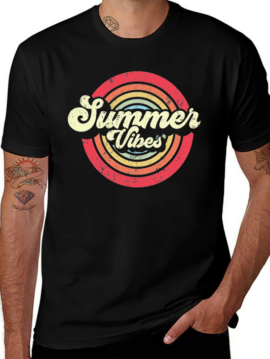 Summer Vibes Retro Graphic T-Shirt