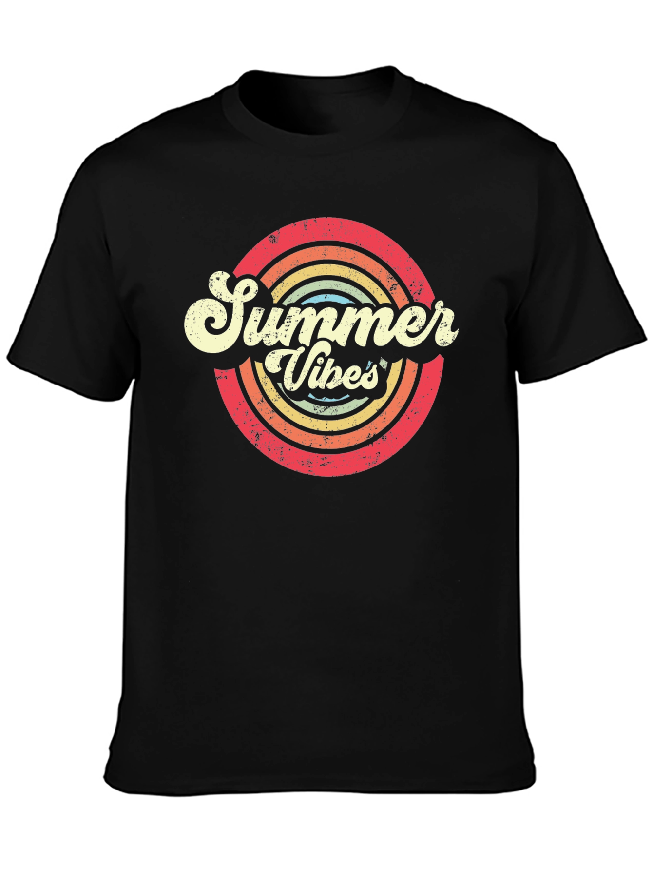 Summer Vibes Retro Graphic T-Shirt