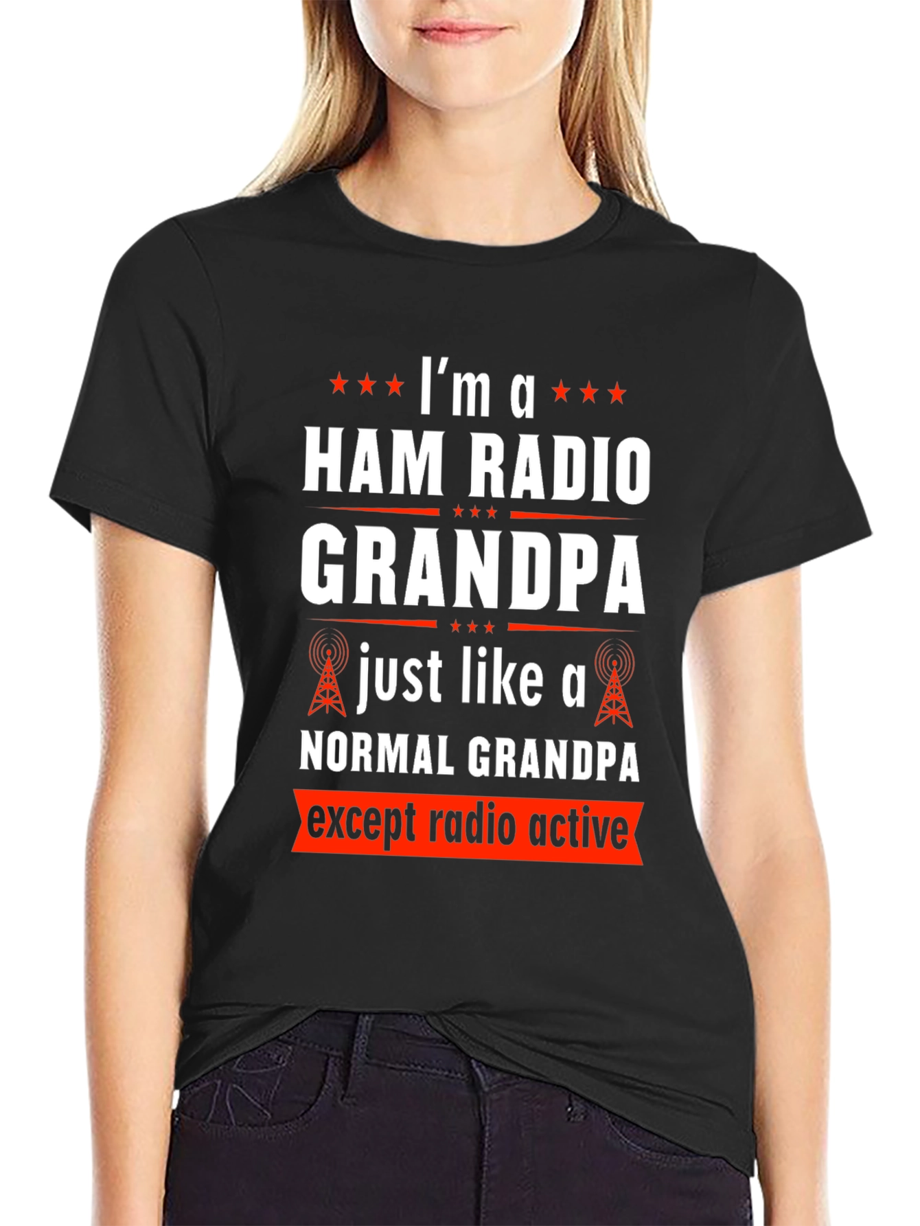 Ham Radio Grandpa T-Shirt - Radio Active