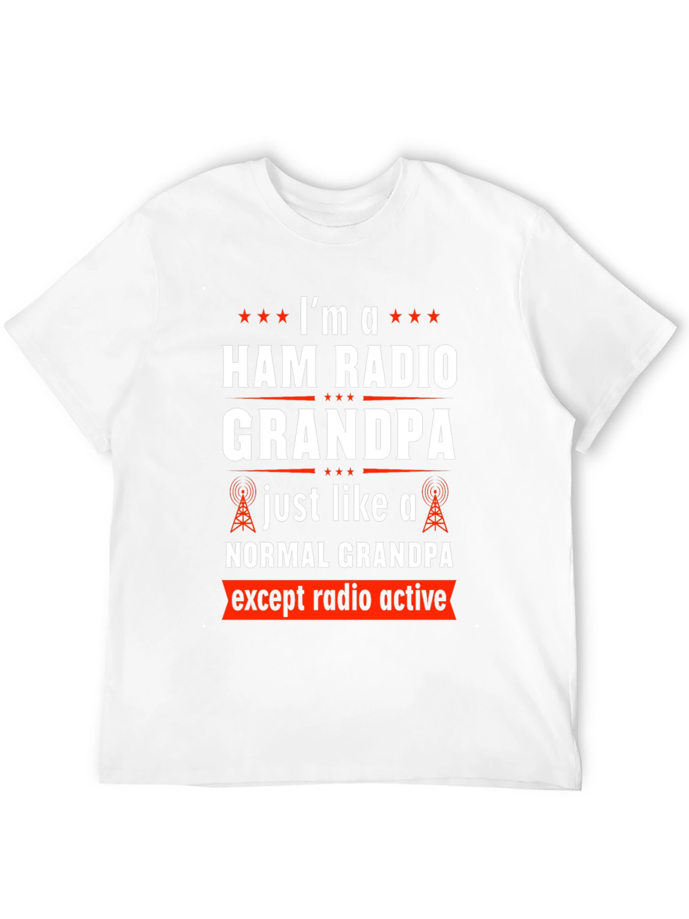 Ham Radio Grandpa T-Shirt - Radio Active