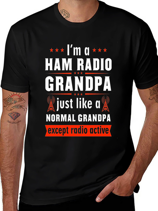 Ham Radio Grandpa T-Shirt - Radio Active