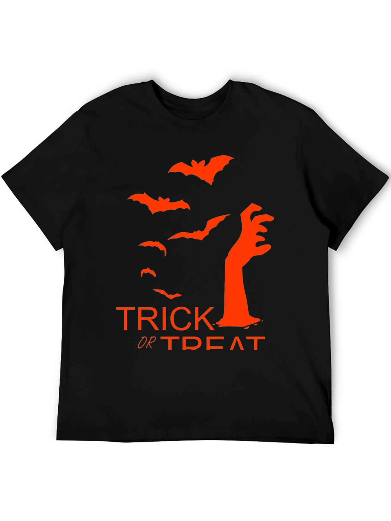 Halloween Trick or Treat Black T-Shirt