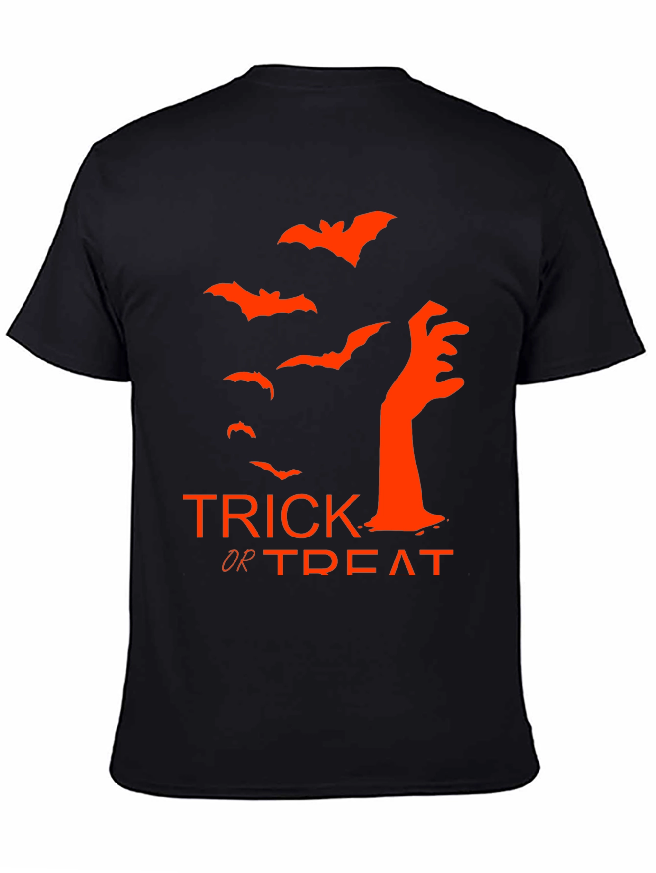 Halloween Trick or Treat Black T-Shirt