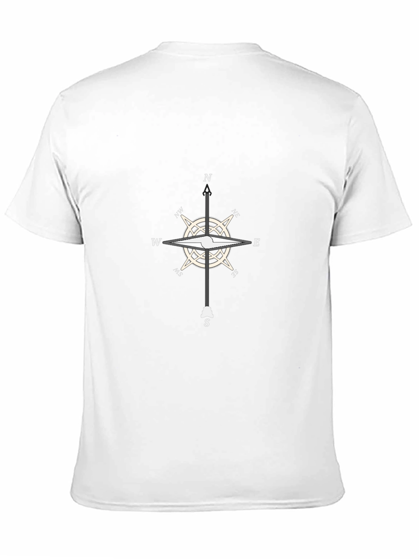 Compass Rose Graphic Tee - Mens