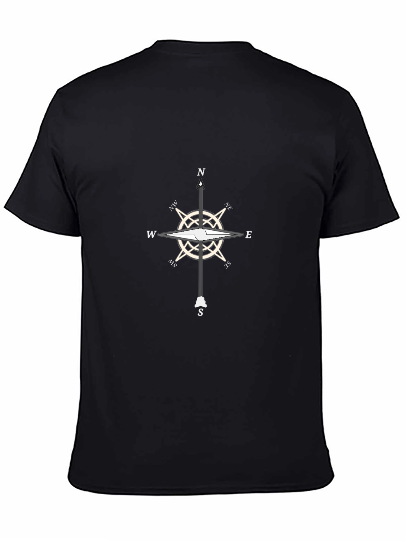 Compass Rose Graphic Tee - Mens