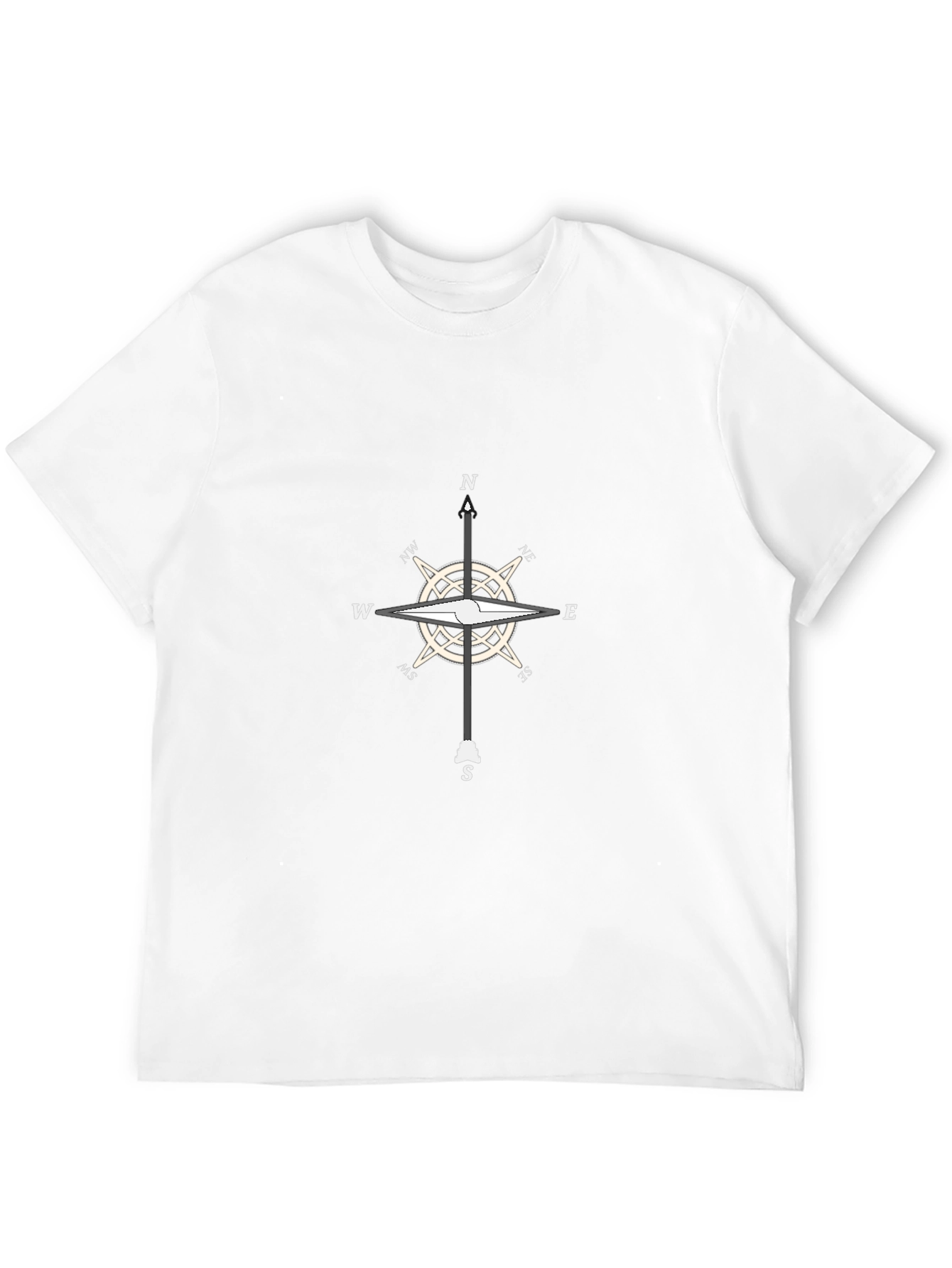 Compass Rose Graphic Tee - Mens