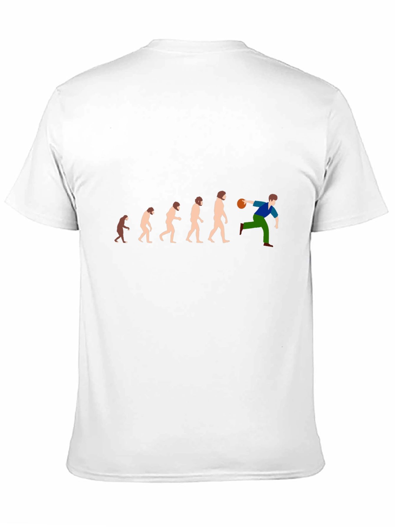 Evolution of Bowling T-Shirt Funny Bowler Gift