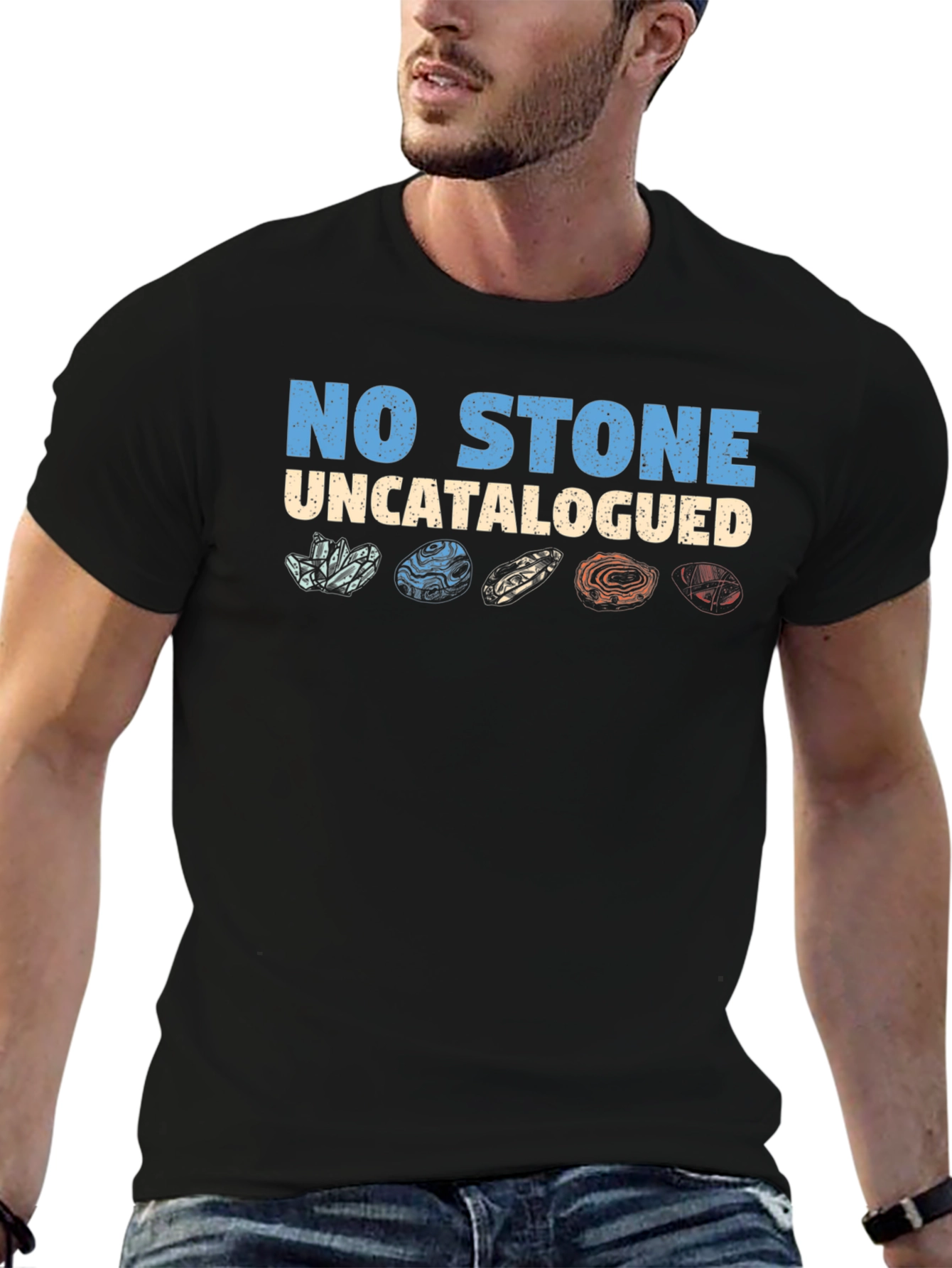 No Stone Uncatalogued Graphic T-Shirt