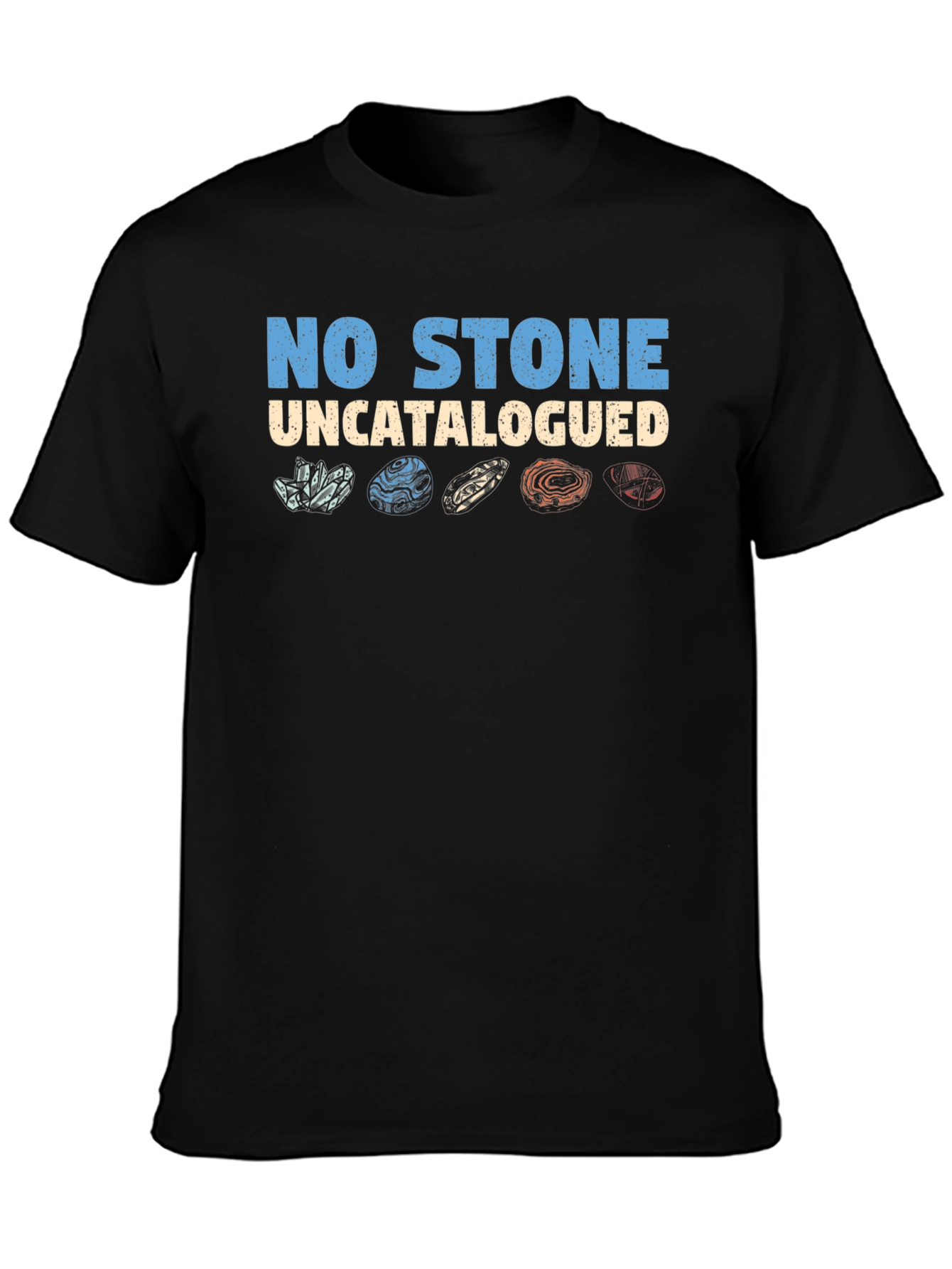 No Stone Uncatalogued Graphic T-Shirt