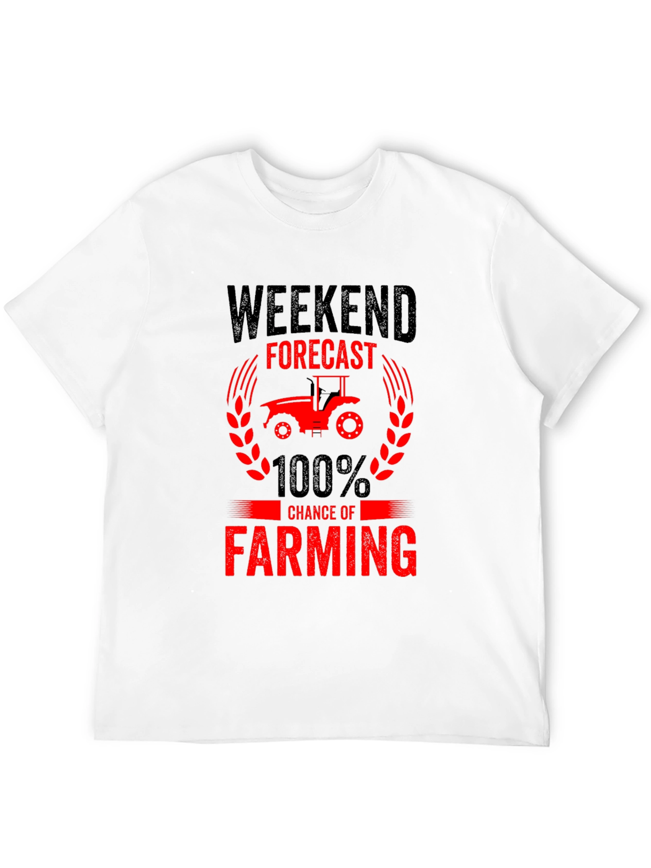 Farming Forecast Graphic T-Shirt