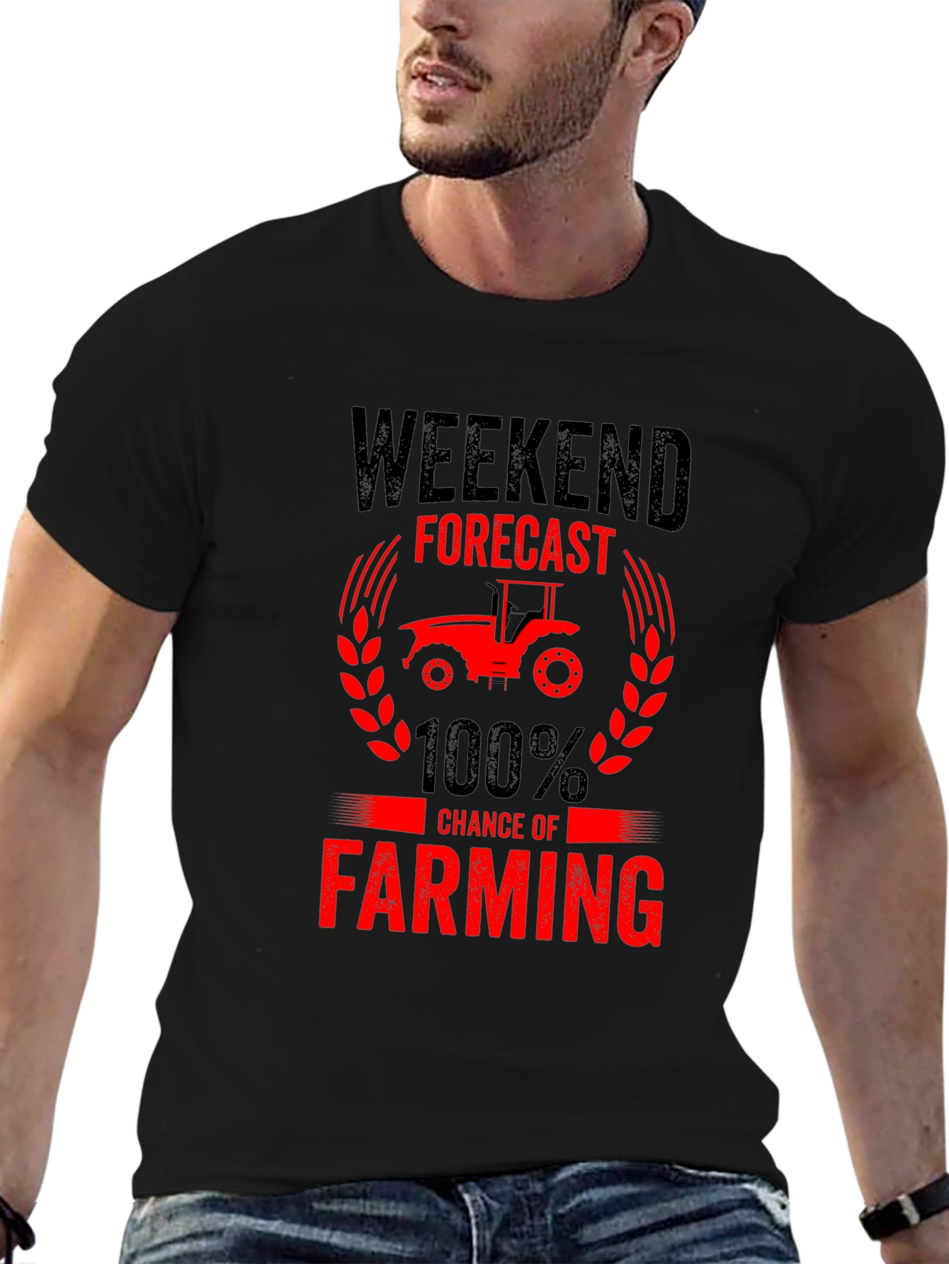 Farming Forecast Graphic T-Shirt