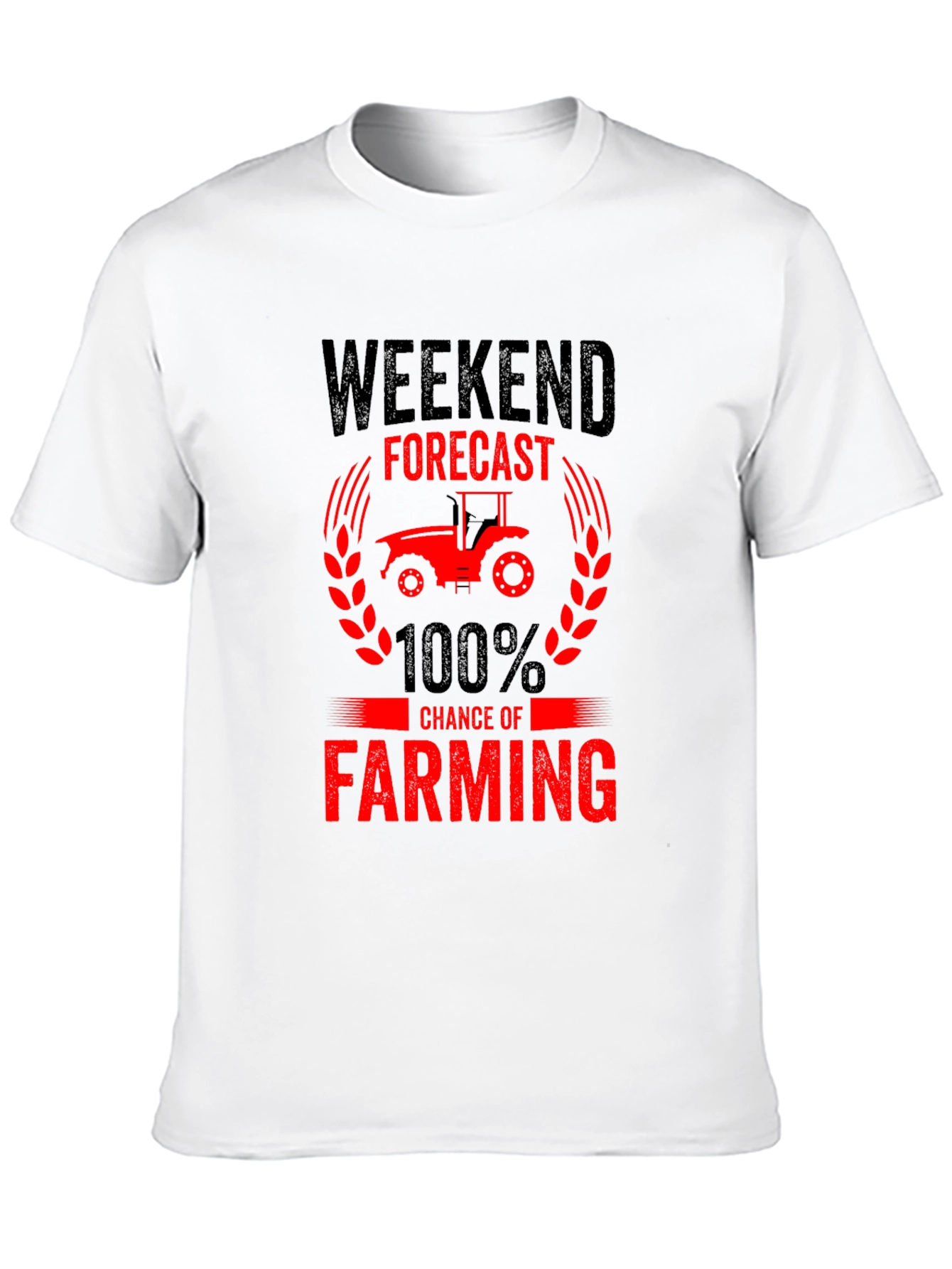 Farming Forecast Graphic T-Shirt