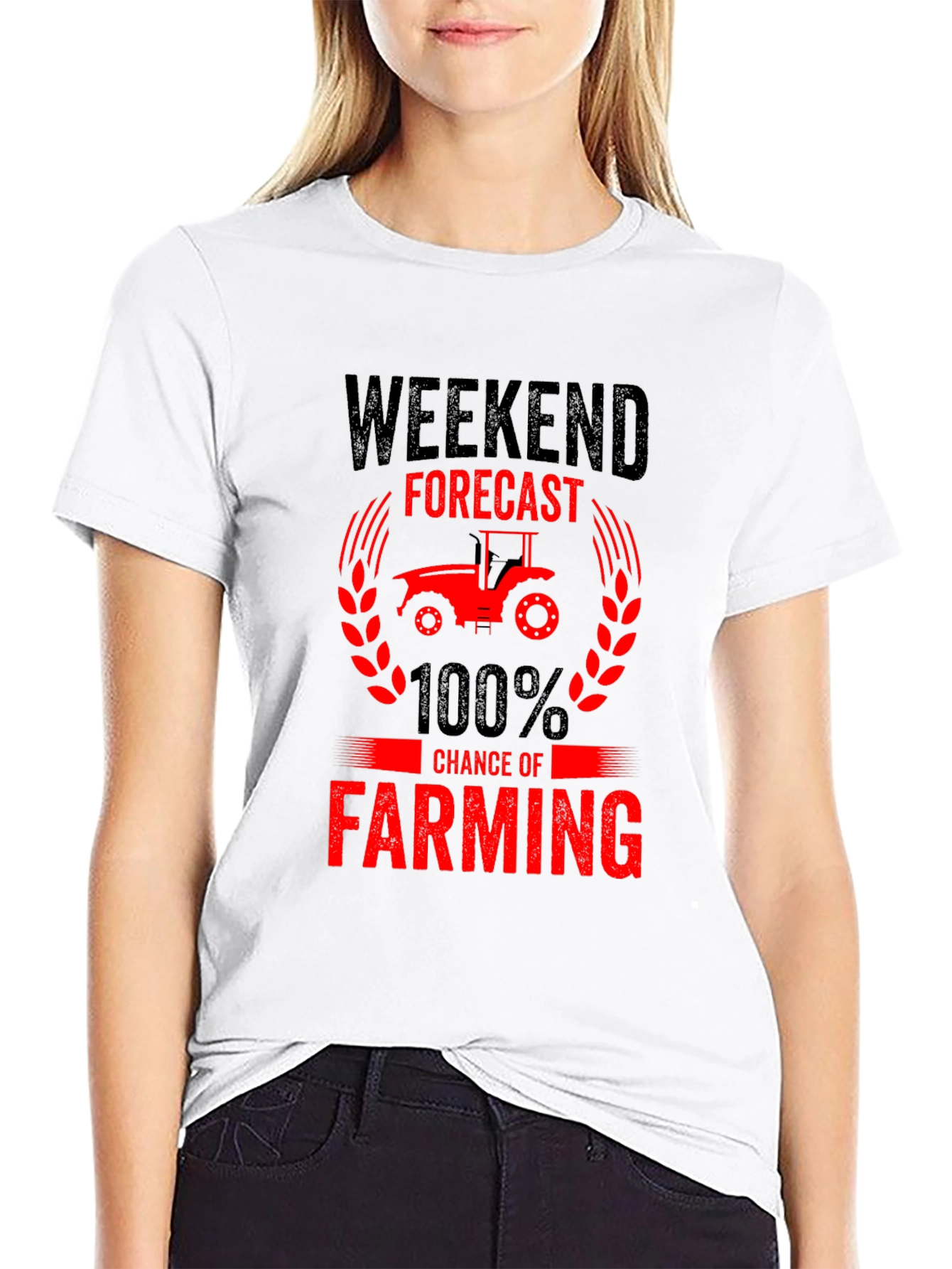 Farming Forecast Graphic T-Shirt