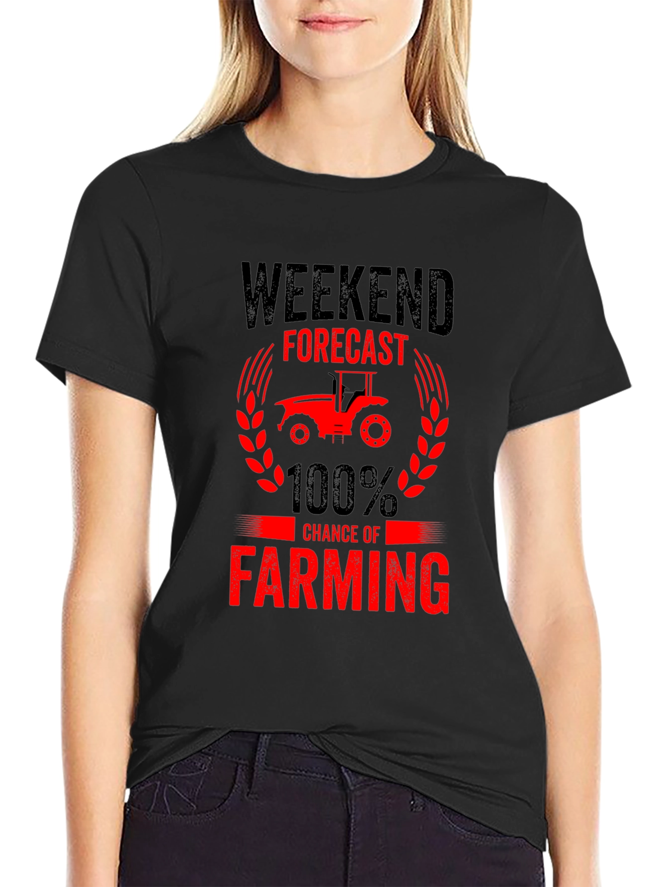 Farming Forecast Graphic T-Shirt