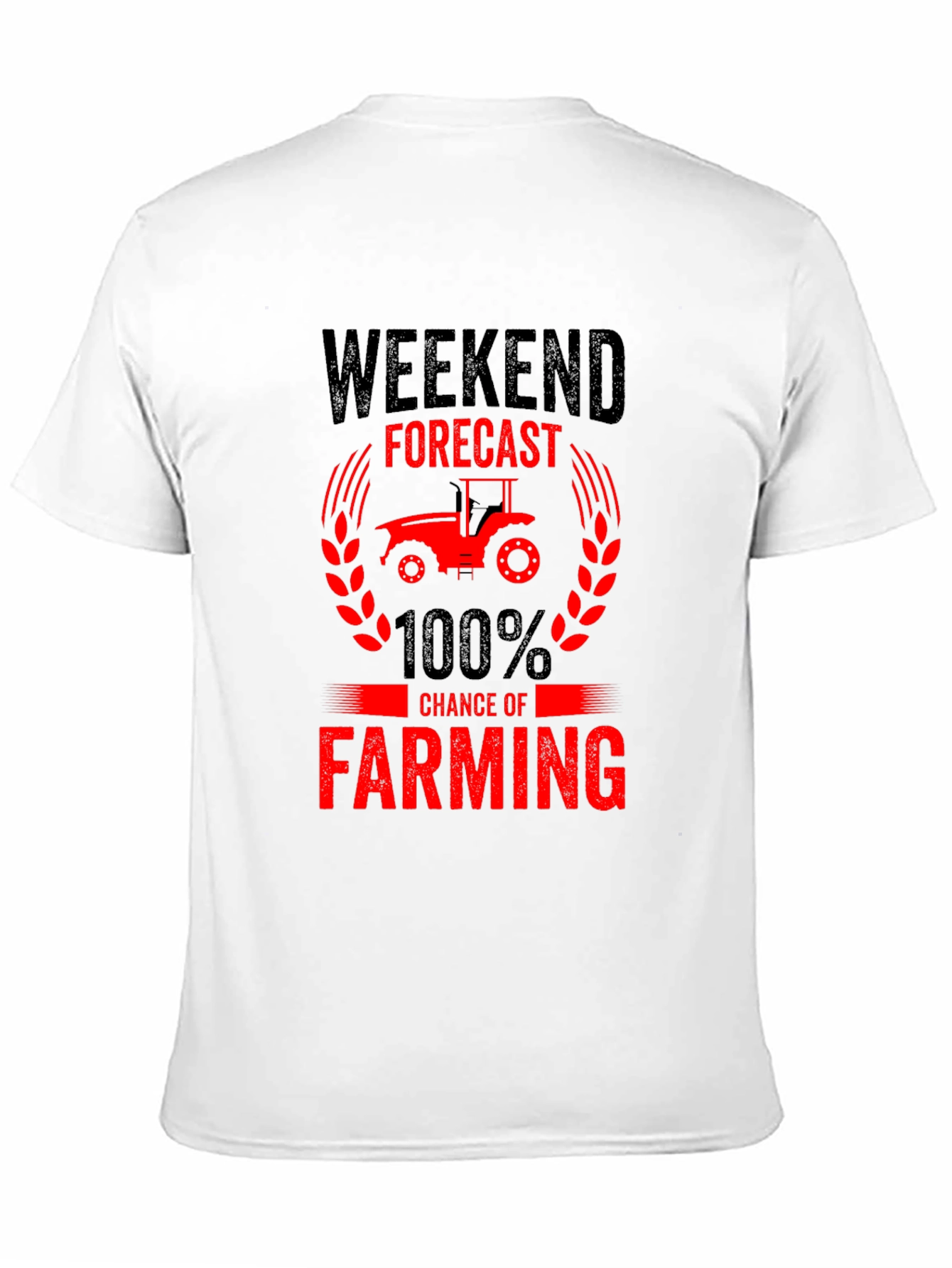 Farming Forecast Graphic T-Shirt