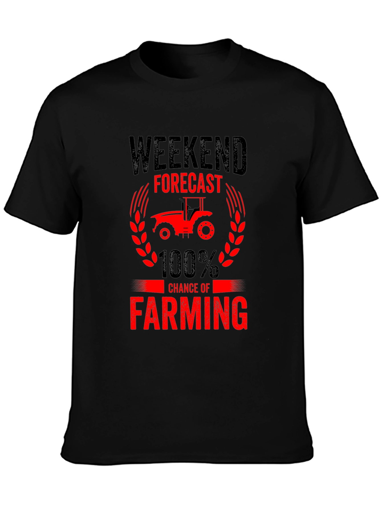Farming Forecast Graphic T-Shirt