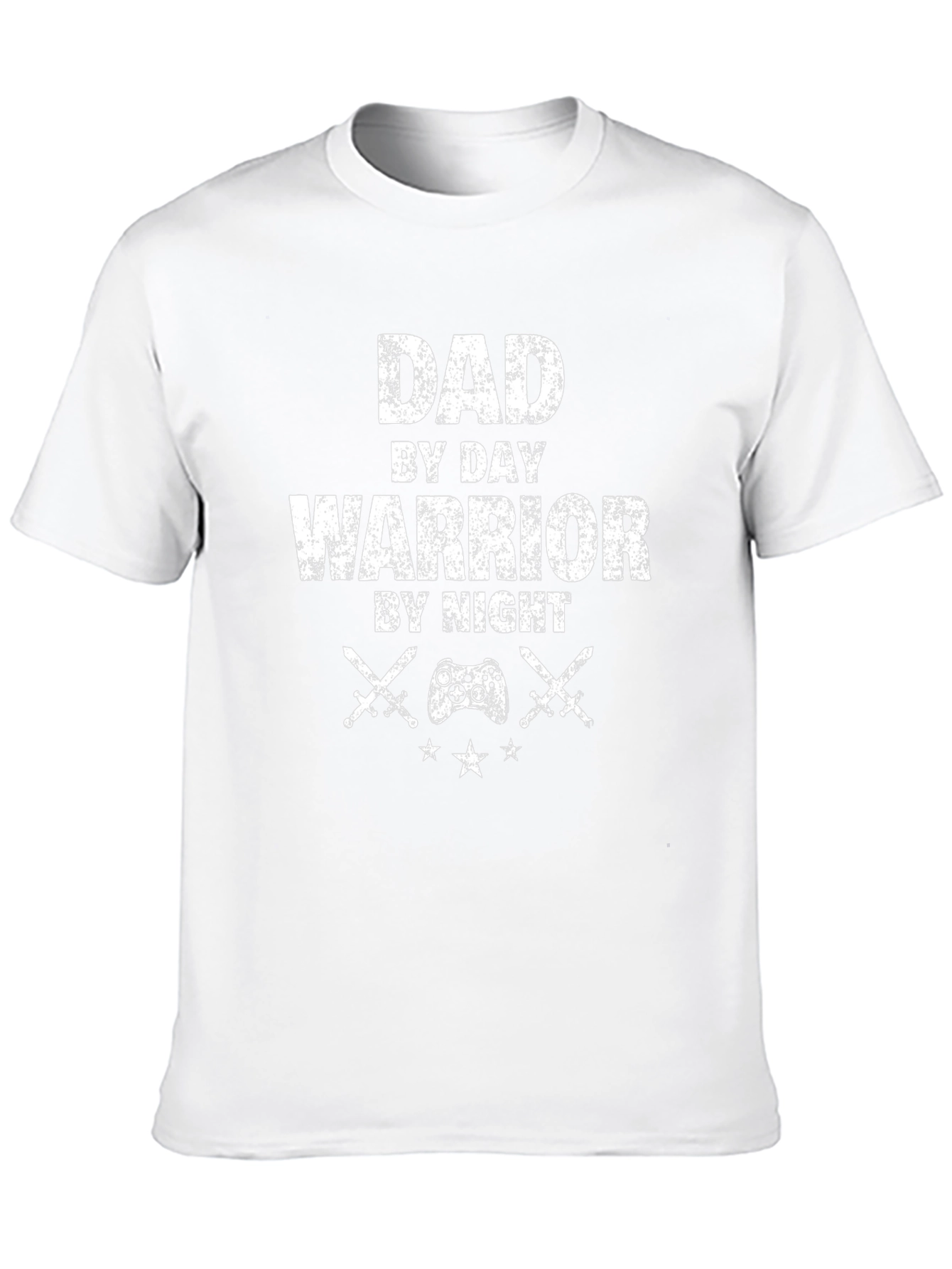Dad By Day Warrior By Night Graphic Tee
