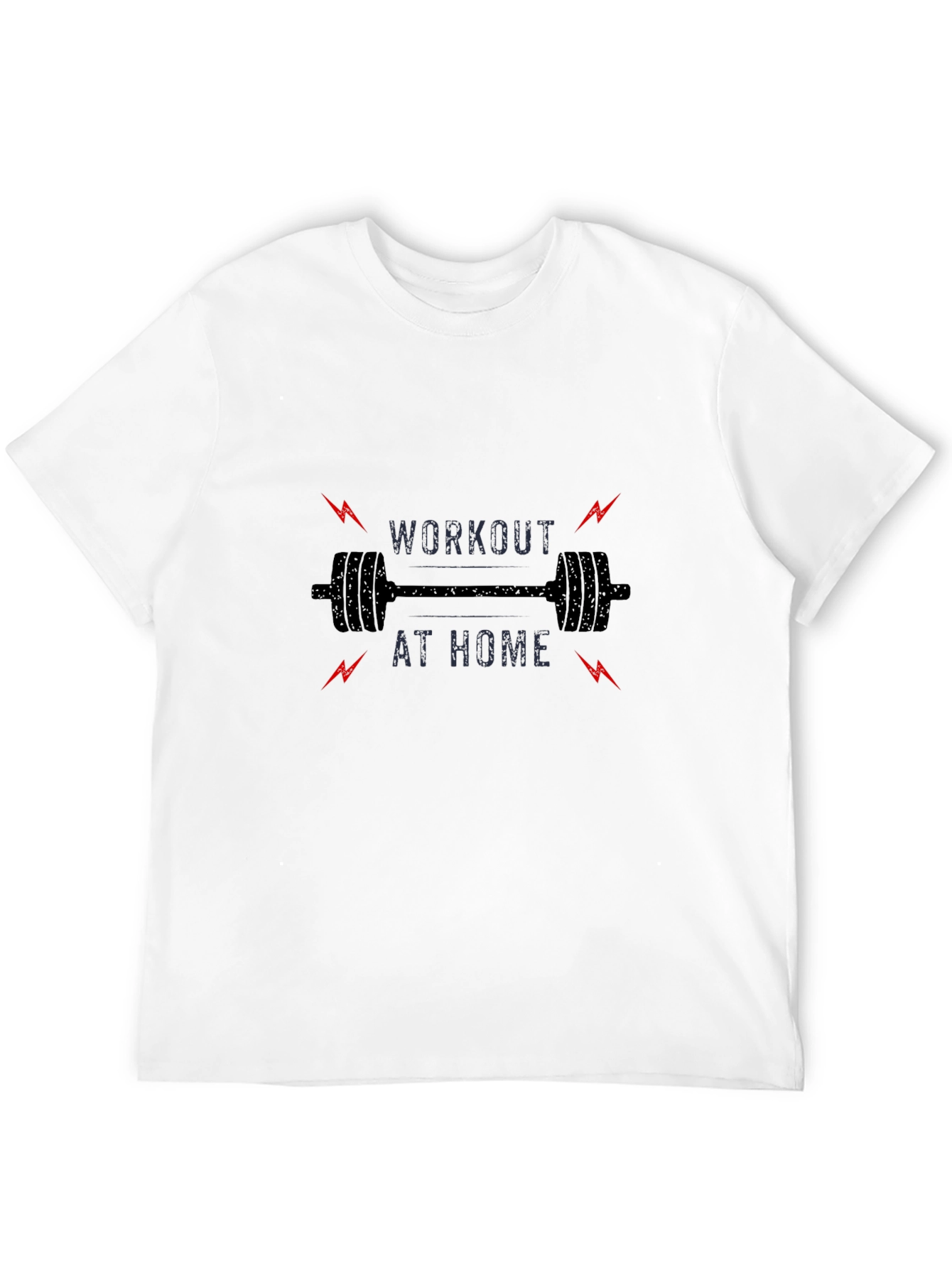 Workout at Home Graphic Tee