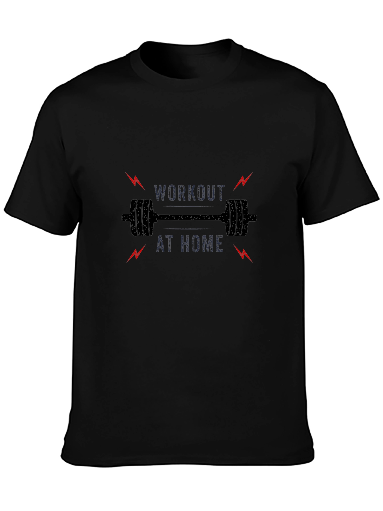 Workout at Home Graphic Tee