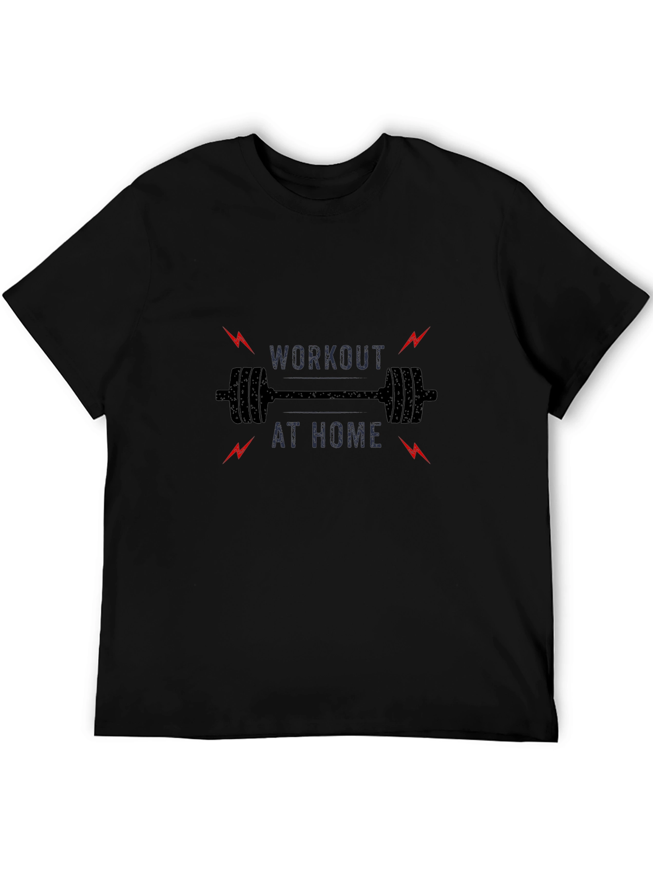 Workout at Home Graphic Tee