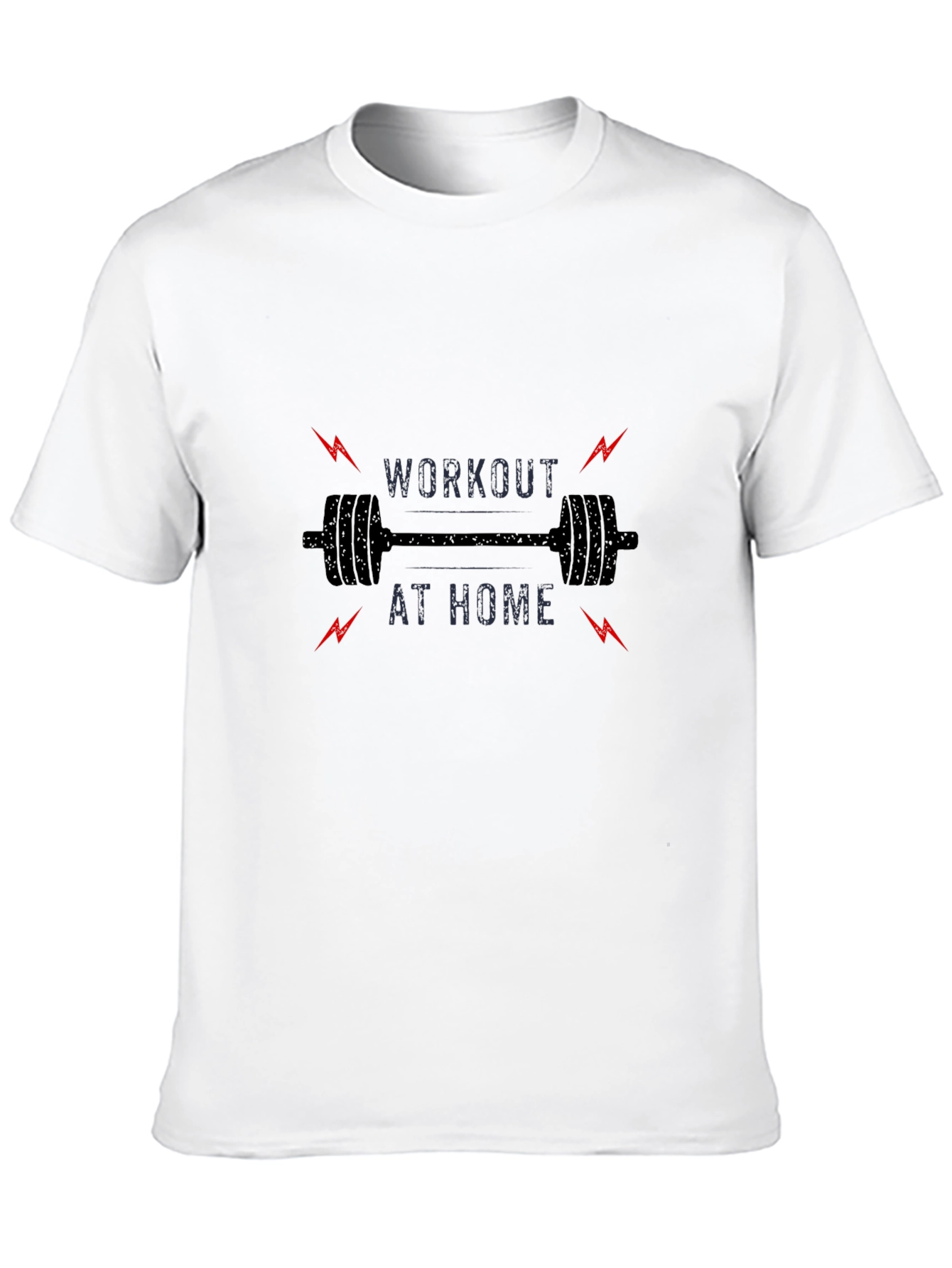 Workout at Home Graphic Tee