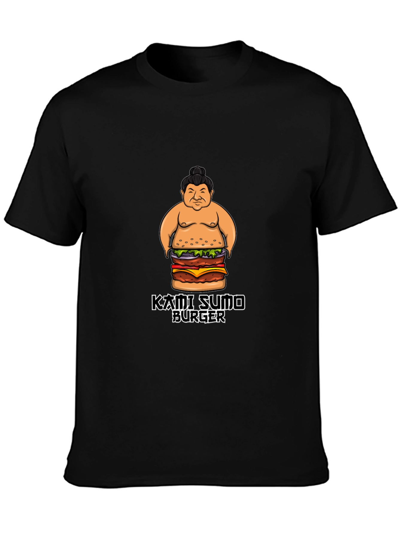 Kami Sumo Burger Graphic T-Shirt