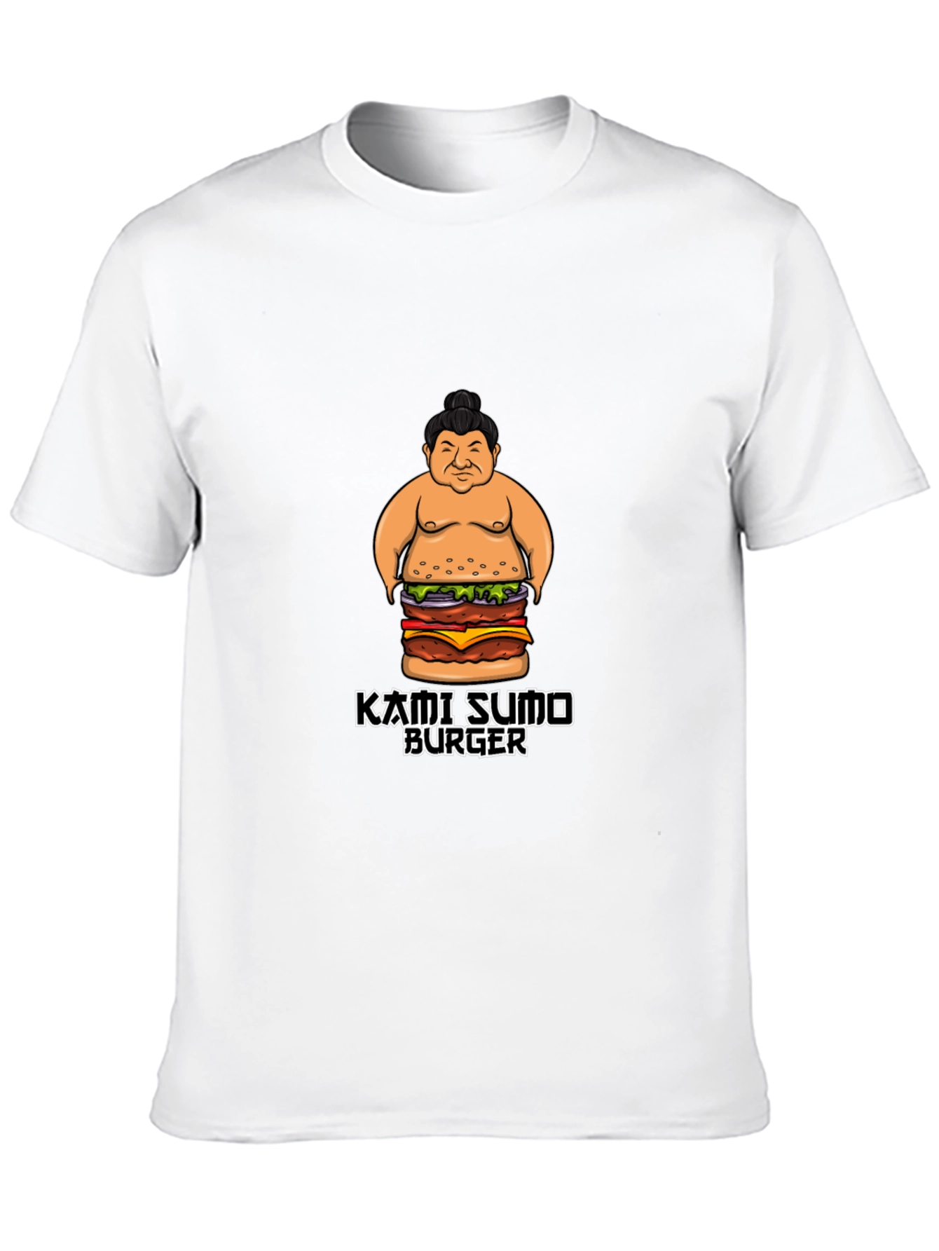Kami Sumo Burger Graphic T-Shirt