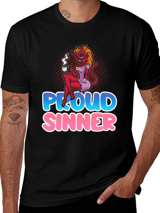 Proud Sinner Devil Woman T-Shirt
