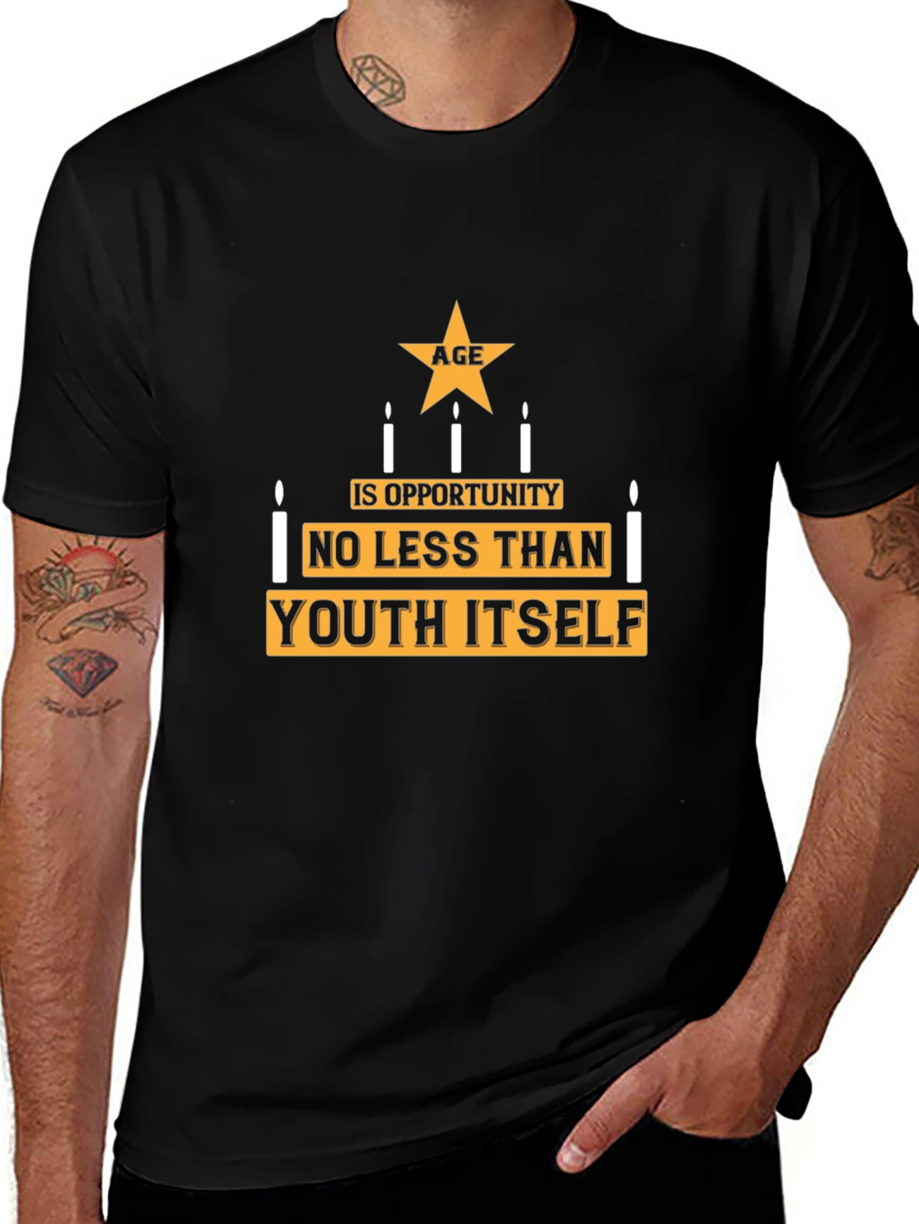 Age Is Opportunity Graphic Tee