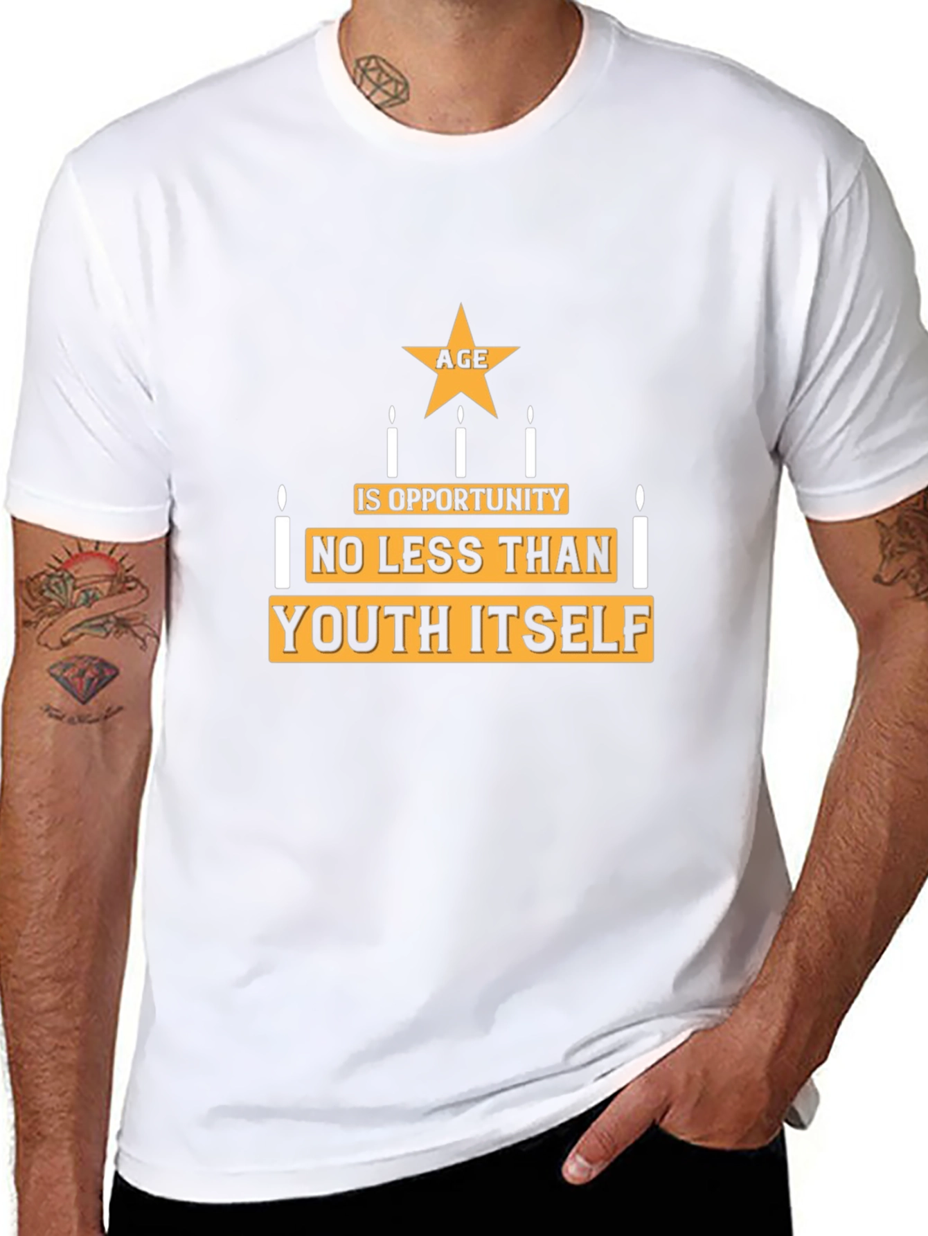 Age Is Opportunity Graphic Tee