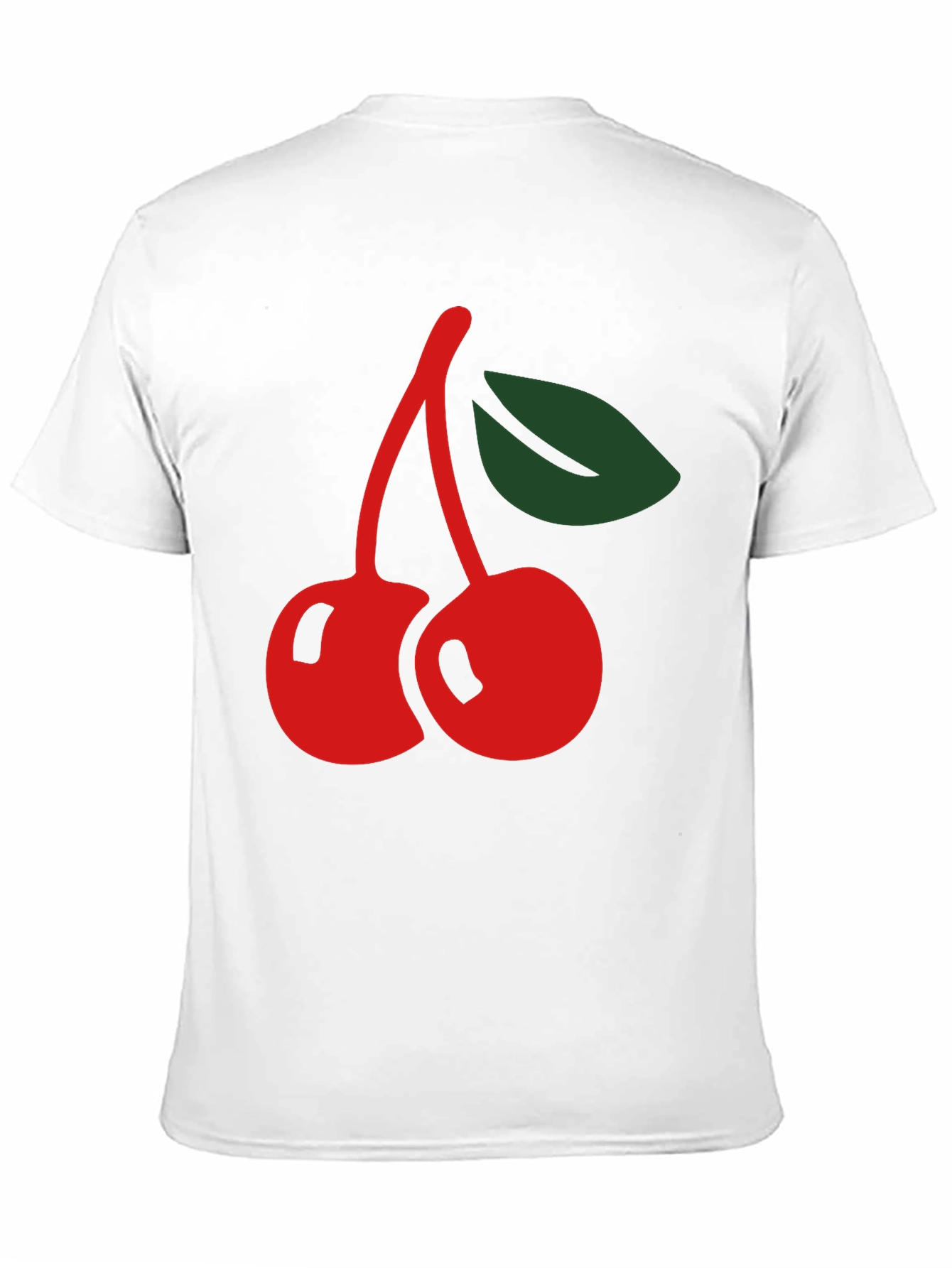 Cherry Graphic Black T-Shirt