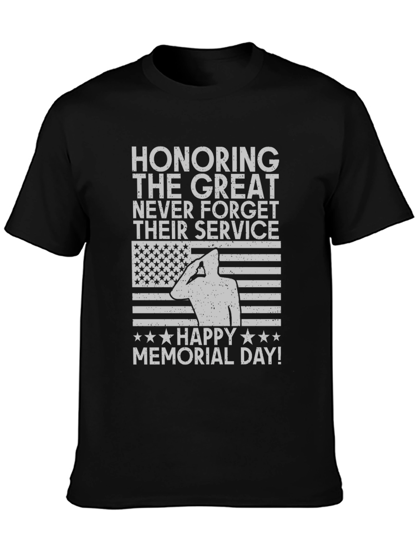 Honoring The Great Memorial Day Graphic Tee