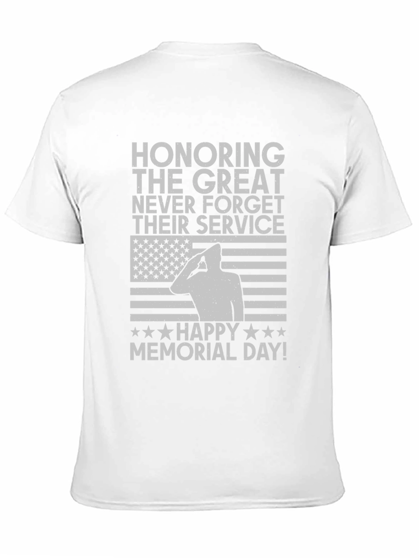 Honoring The Great Memorial Day Graphic Tee