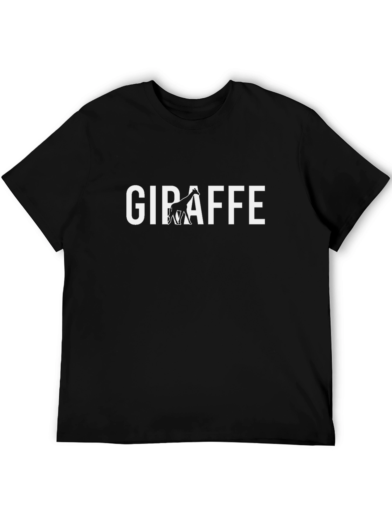 Giraffe Graphic Tee - Novelty Animal Lover T-Shirt