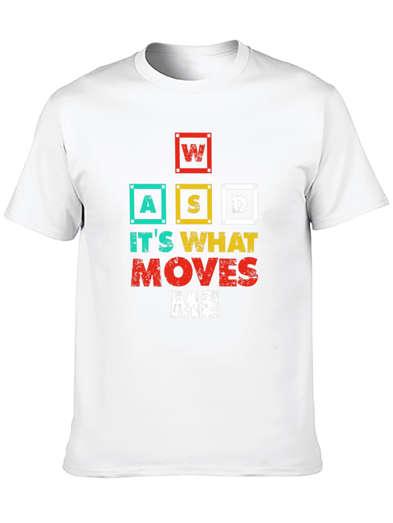 WASD Gaming T-Shirt - Its What Moves Me