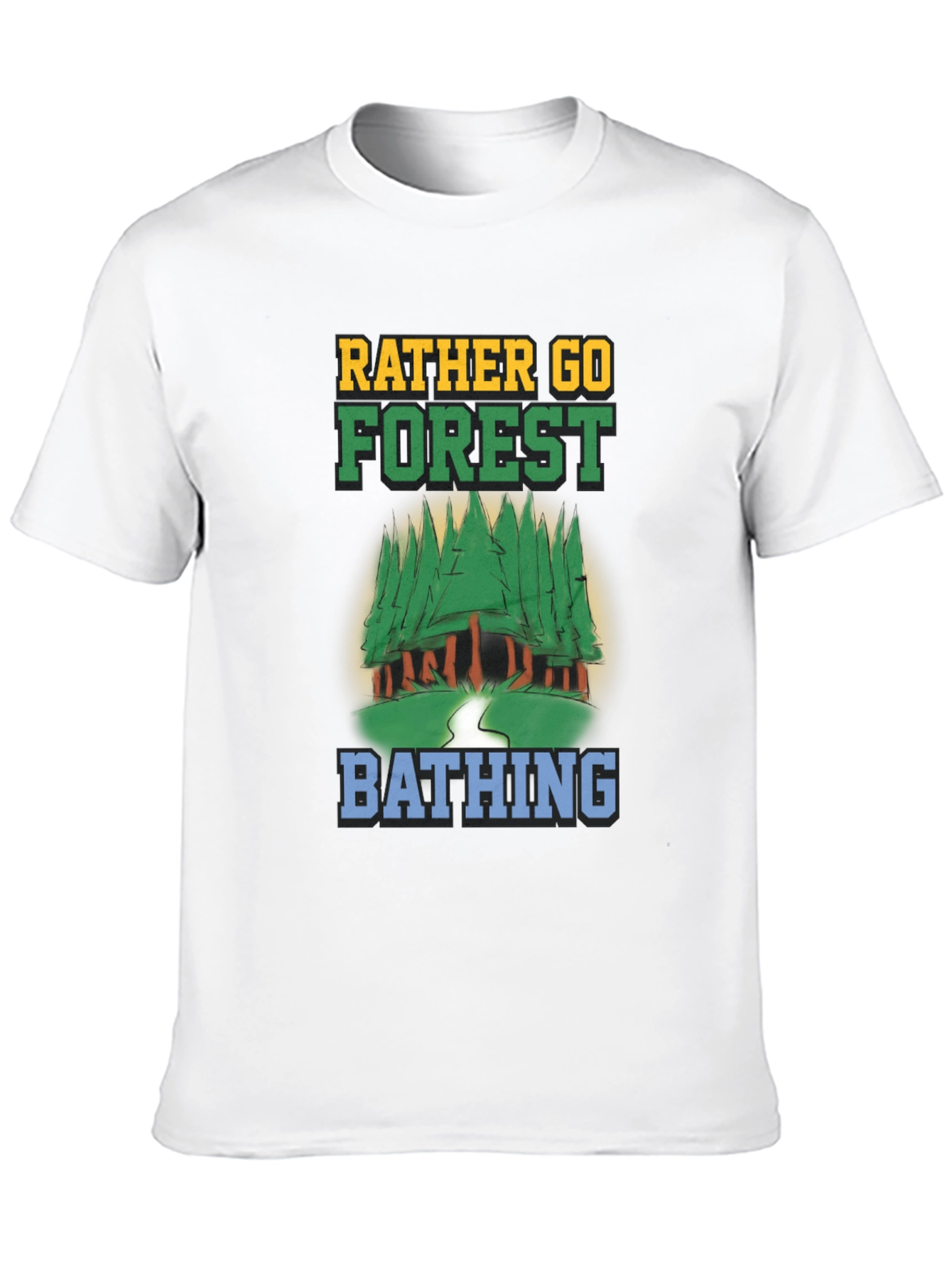 Forest Bathing T-Shirt - Nature Lover Tee