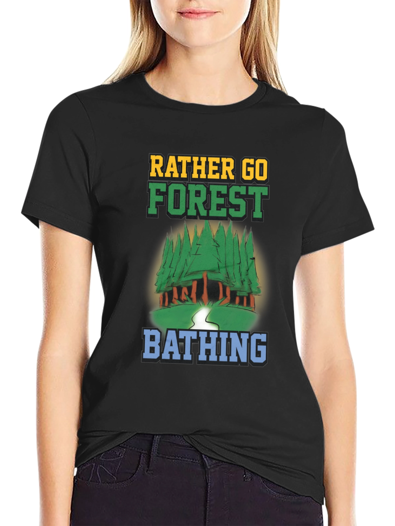 Forest Bathing T-Shirt - Nature Lover Tee
