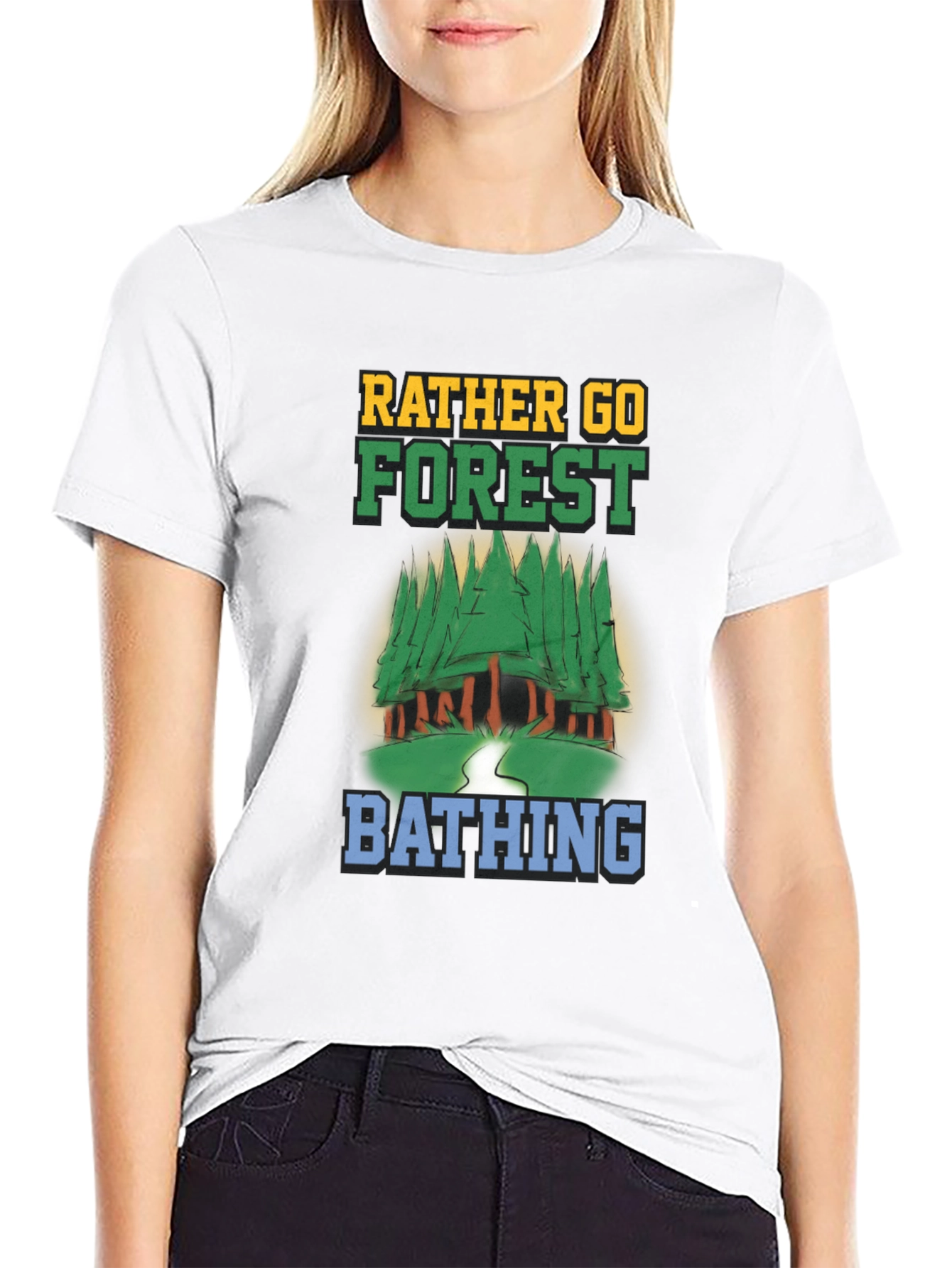 Forest Bathing T-Shirt - Nature Lover Tee