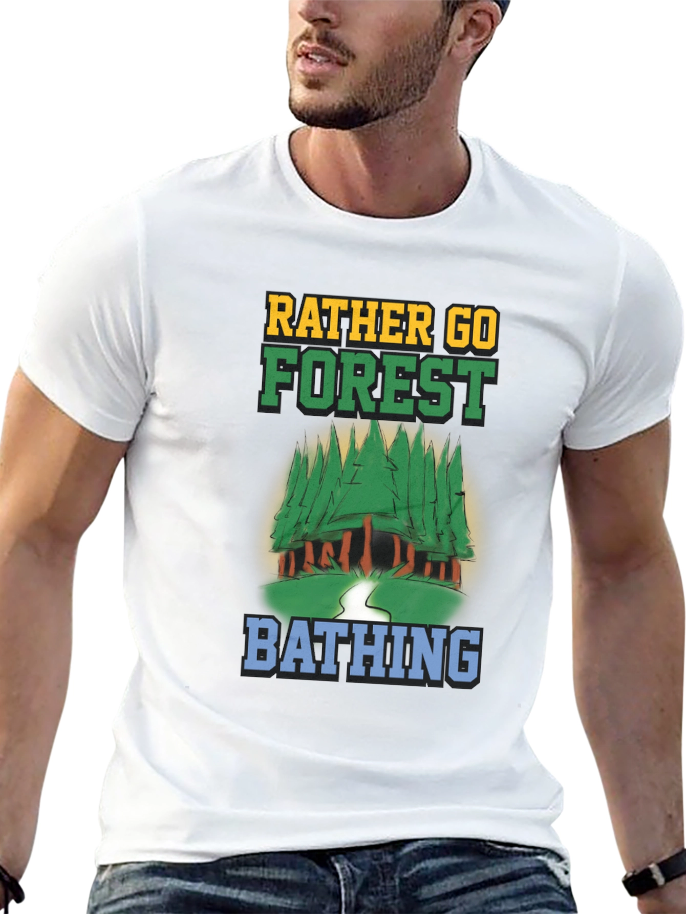 Forest Bathing T-Shirt - Nature Lover Tee