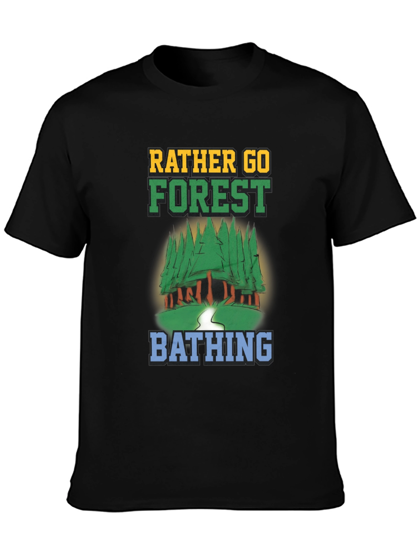 Forest Bathing T-Shirt - Nature Lover Tee