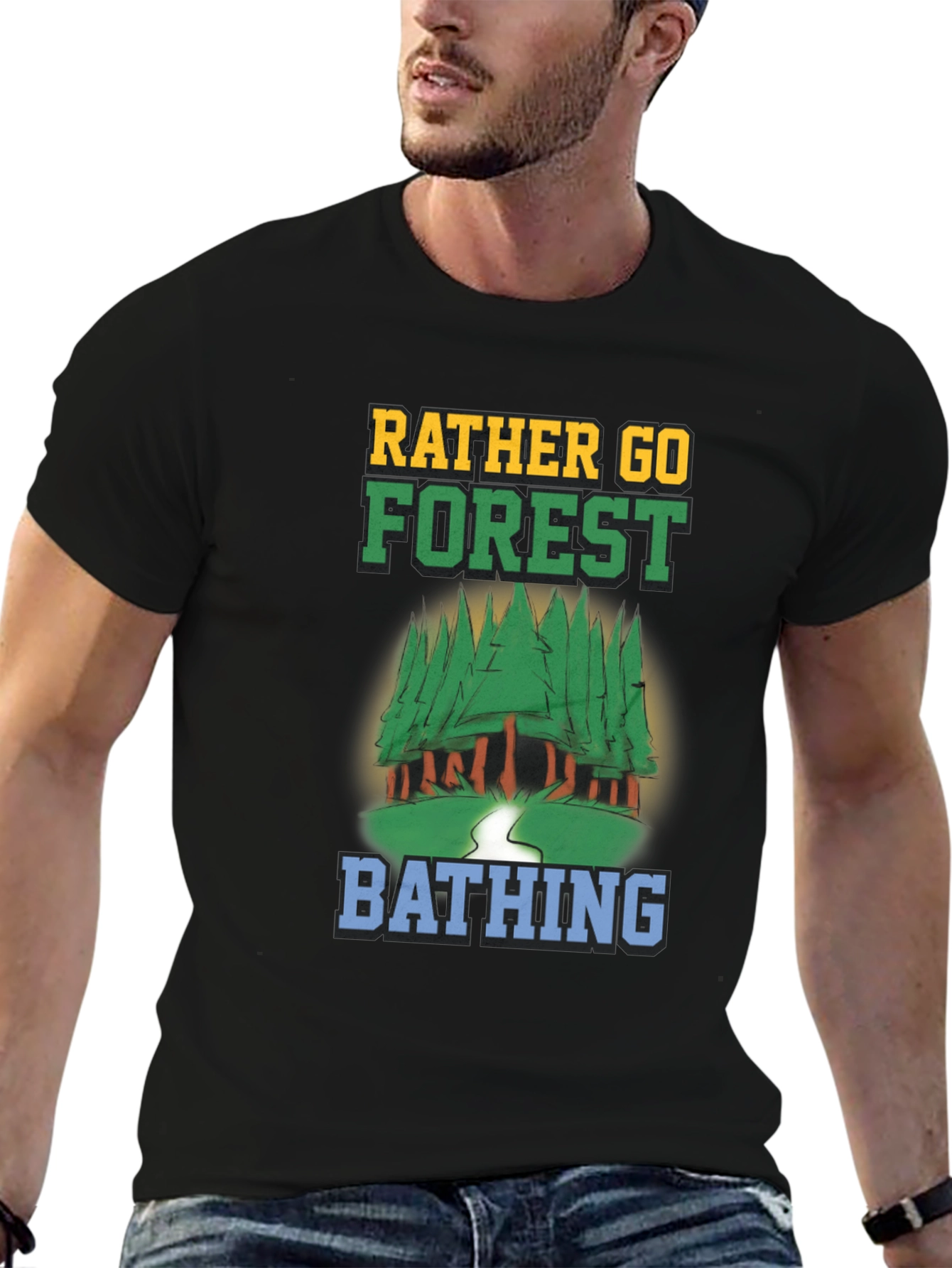 Forest Bathing T-Shirt - Nature Lover Tee
