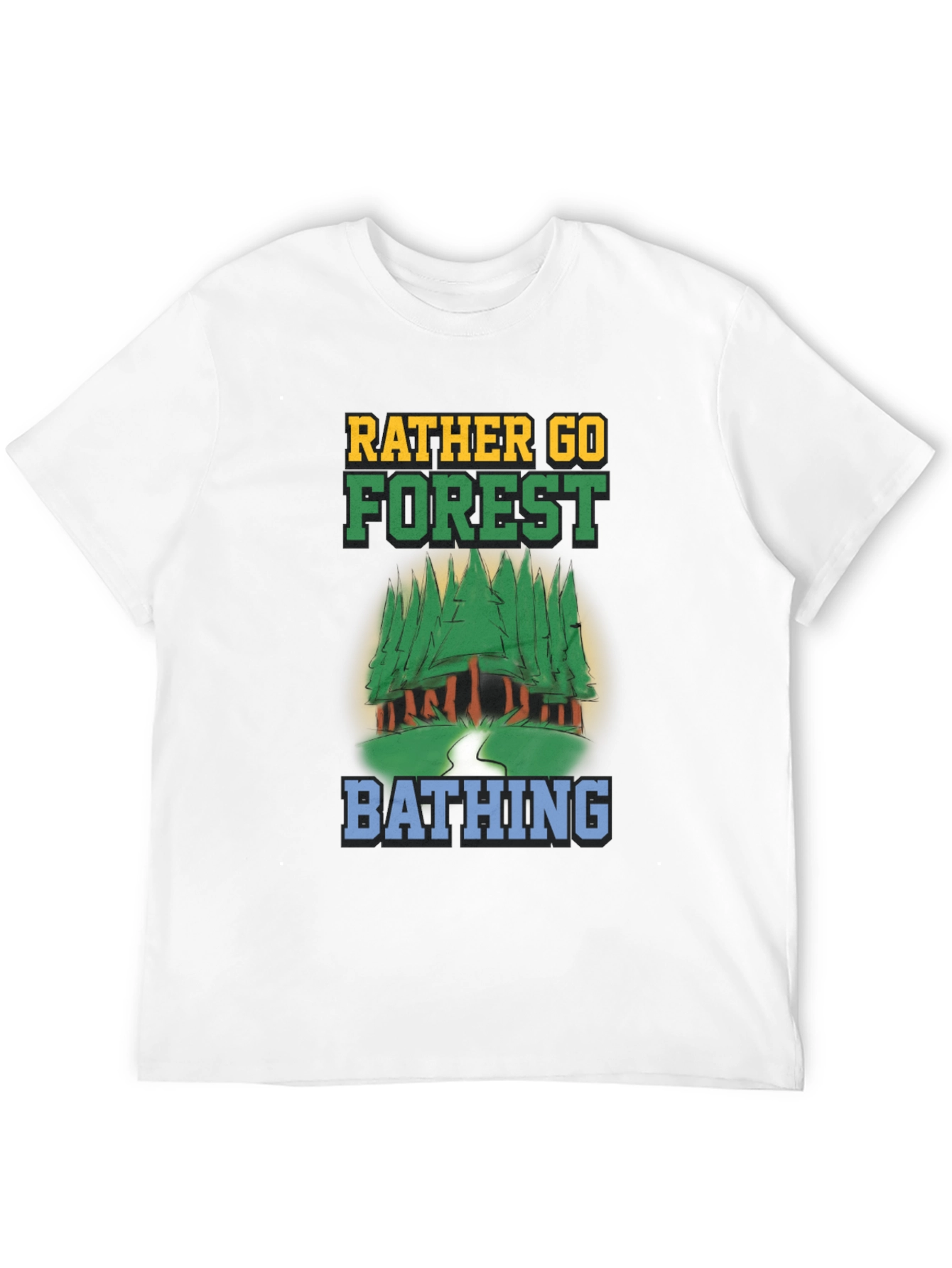 Forest Bathing T-Shirt - Nature Lover Tee