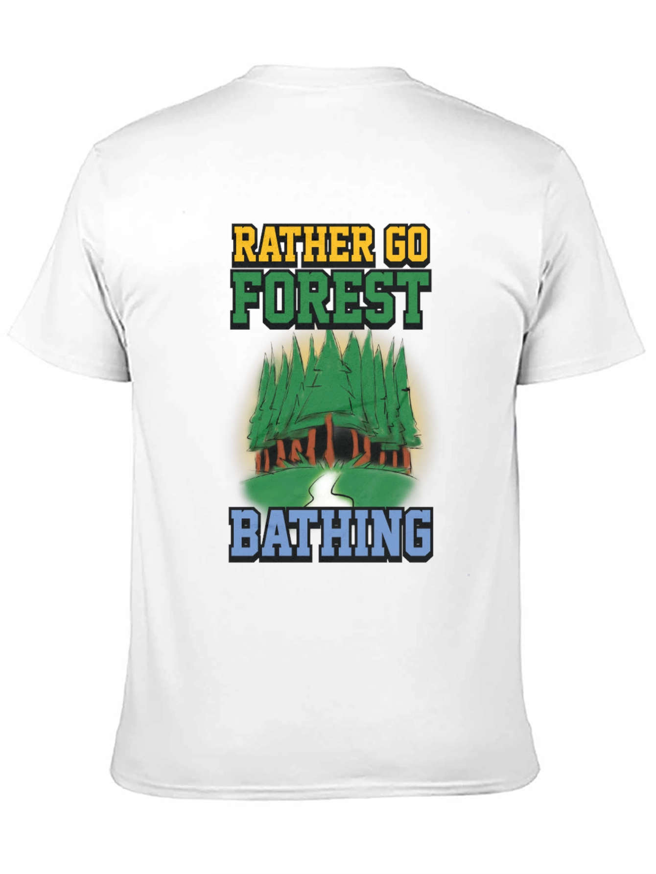Forest Bathing T-Shirt - Nature Lover Tee