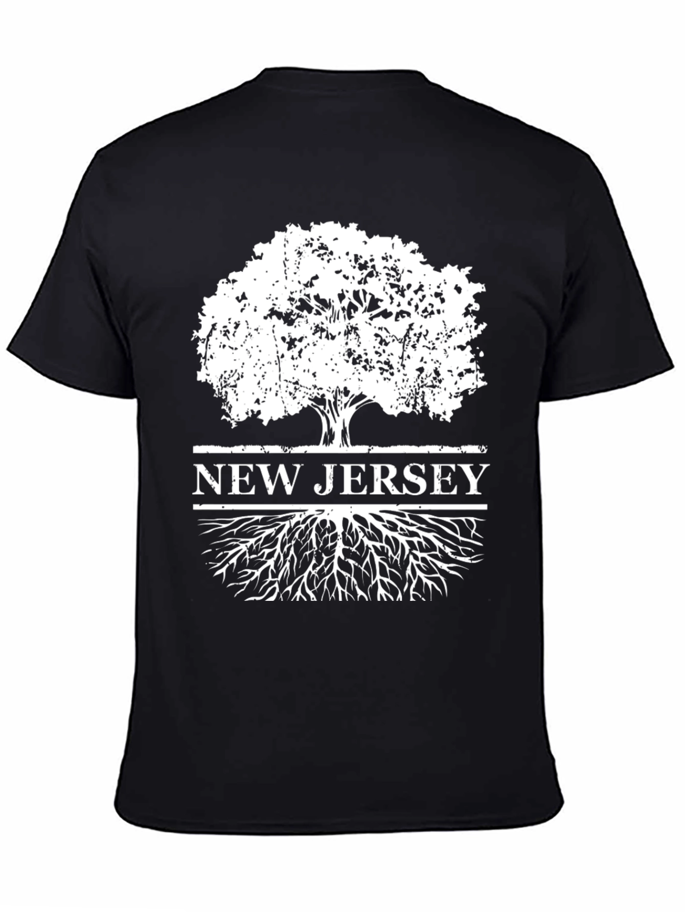 New Jersey Tree Roots Graphic T-Shirt