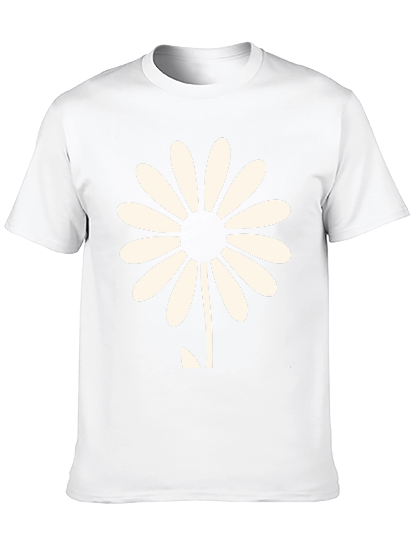 Daisy Graphic Black T-Shirt